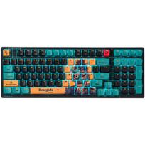 A4Tech Klaviatūra A4TKLA47622, linijinis jungiklis, 100 milijonų paspaudimų, 48 cN, 3,8 mm, 0,8-3,0 mm, 1000 Hz, PBT klavišai