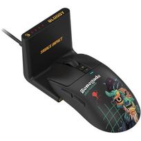 A4Tech Žaidimų pelė A4TMYS47746, 8 mygtukai, 1.8m, 300 mAh, USB-C, 1000 Hz, 50-20000 CPI, RF 2.4 GHz, juoda