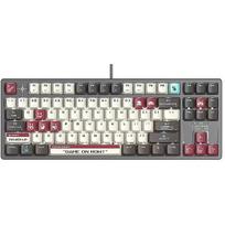 A4Tech Klaviatūra A4TKLA47736, USB laidinis, 50 milijonų paspaudimų, RGB apšvietimas, mechaninė, BLMS Red jungikliai