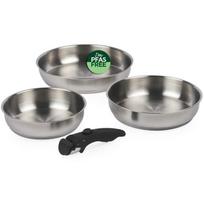 Russell Hobbs Keptuvių rinkinys RH04033, sidabrinė, nerūdijantis plienas, nuimamas rankena, 4 vnt.