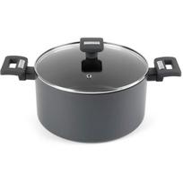 Salter Katilas BW14726, 24cm, aliuminis, 11.7cm, su dangčiu, suderinamas su visomis viryklėmis, ILAG nelipni danga