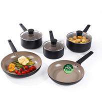Salter Puodų rinkinys BW14738, 24cm, 28cm, 16cm, 18cm, 20cm, be PFOA, keraminiai, minkšti rankenai