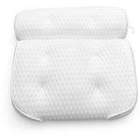 Rio Vonios pagalvėlė PLBT-L/1,1, balta, mikropluoštas, 0.45kg, 3D oro cirkuliacija, 6 siurbtukų, parama kaklui, pečiams, nugarai