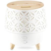 Rio Aromatinis aliejaus difuzorius DHTA-EU/1,2, 120ml, 5W, 15m², automatinis išjungimas, LED šviesos, balta/medis