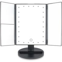 Rio Sulankstomas LED makiažo veidrodėlis MMFD-EU/1,6, 2x/3x, USB 5V, 180° sukamas, jutiklinis aktyvavimas