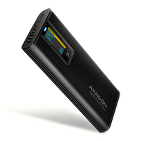 Axagon EEM2-SD2B, USB-C, 10Gbps, M.2 NVMe & SATA, juodas - SSD disko korpusas