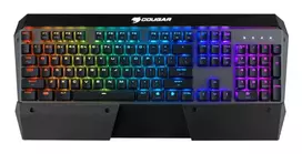 "COUGAR Gaming Tastatur Attack X3 RGB Mech. Cherry MX silber"