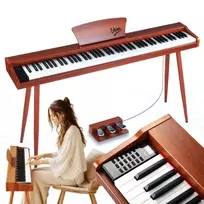 V-TONE BL-130 keturkojis skaitmeninis pianinas, rudos spalvos