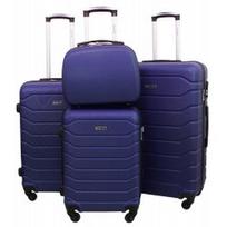 Mažas plastikinis lagaminas Gravitt 1131 M Mėlynas (Dark Blue)