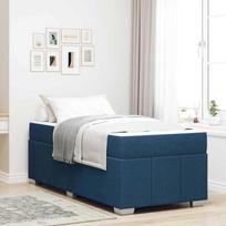 Lovos rėmas su čiužiniu Mėlyna 80 x 200 cm audinys