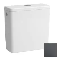 Laufen Lua - Bakelis, DualFlush, šoninė vandens jungtis, grafito matinis H8270827589721