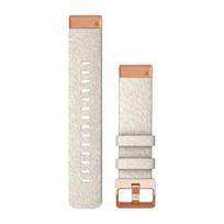 Garmin QuickFit 20 Watch Band Cream Nylon Rose Laikrodžio dirželis