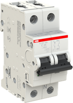 1+NP C 25A Miniature Circuit Breaker (MCB) S201-C25NA 2CDS251103R0254 | 4016779531795