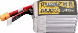 Lipo Tattu R-Line Version 5.0 1800mAh 22.2V 150C 6S battery with XT60 connector