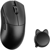 WLMOUSE HUAN žaidimų pelė, „Omron“ optiniai jungikliai – juoda