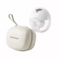 Momcozy M5 Smart | Belaidis elektrinis krūtų siurblys | „Hands-Free“, „DoubleFit™“ | Raudonas