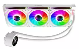 GameMax ICEBURG 360 DIGITAL WH Kompiuterio aušinimo sistema Procesorius Universalusis skystinis aušintuvas 12 cm Balta 1 vnt
