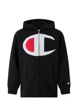 Champion - Hooded Full Zip Sweatshirt - Džemperis - Juoda