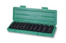 JONNESWAY LONG IMPACT SOCKET RINKINYS 11 vnt. 1/2 "S03AD4111S