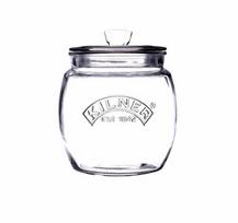 Stiklinis laikymo indas su dangteliu PUSH TOP 0.85L / Kilner