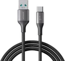 Joyroom Laidas S-A28 Flash Series 3A USB-A - USB-C 2m juodas