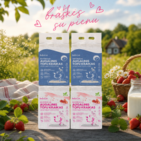 BeloCat TOFU Braškės su pienu rinkinys - 4 vnt. x 6 L