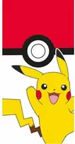 MCU „Pokemon“ paplūdimys / vonios rankšluostis 70 x 140 cm