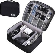 Elektronikos priedų organizeris GadgetVault, 24,5x18,5x10 cm, juodas