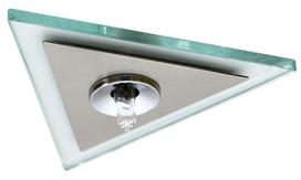 Candellux įmontuojamas LED šviestuvas PO-04 CH/SN G4, skaidrus