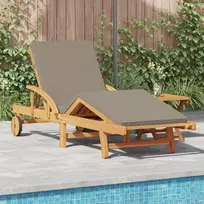 Saulės gultas 2 pcs Tortora 200 x 67 x 84 cm