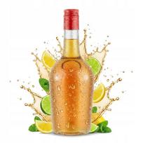 Stiklinė butelis Gloria 500ml su dangteliu, 0.5l