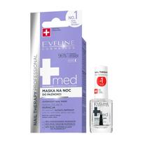 EVELINE +MED naktinė nagų kaukė, 12 ml