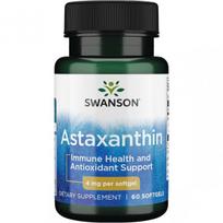 Swanson ASTAKSANTINAS NATŪRALUS 4mg - 60 kapsulių