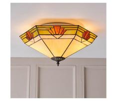 Endon 64284 - Lubinis šviestuvas Tiffany NEVADA 2xE27/60W/230V skersmuo 40 cm