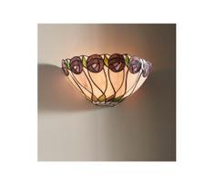 Endon 64178 - Sieninis šviestuvas Tiffany HUTCHINSON 1xE14/40W/230V