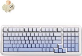MCHOSE K99 V3 belaidė mechaninė klaviatūra| US | Icy Creamsicle Switch | 2.4GHz, BT | Glacier