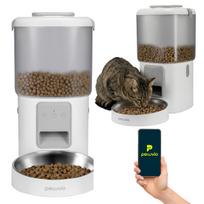 Automatinis kaciu maisto dozatorius Crispy Wi‑Fi, baltas