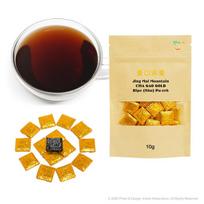 Puer arbatos derva Cha Gao GOLD Jing Mai Mountain (Ripe, Shu), 10g