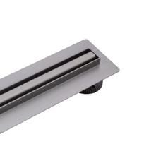 Dušo latakas Balneo Slim & Low ProLine, tamsiai pilkos (gun metal) spalvos, nerūdijančio plieno, 60 cm