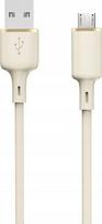 Dudao L7SM USB-A - Micro USB laidas 5A 1m - smėlio