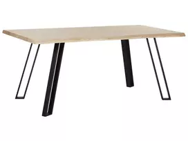 Valgomojo stalas GRAHAM šviesiai rudas 180 cm 90 cm