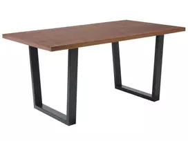Valgomojo stalas AUSTIN tamsaus riešutmedžio spalvos 160 cm 90 cm