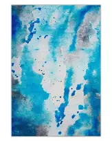 Kilimas BOZAT mėlynas 140 x 200 cm