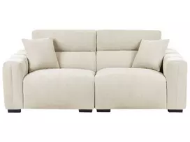 Trivietė sofa FAUSKAN šviesiai smėlio spalvos