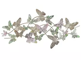 Sienų dekoracija Motyl GALLIUM Metalinė 53 cm spalvota