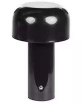 Belaidė LED stalinė lempa BESOS su reguliatoriumi, metalinė, juoda