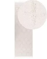 Kilimas TOZLU smėlio spalvos 80 x 230 cm medvilninis