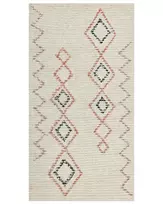 Kilimas GUWAHATI smėlio spalvos 80 x 150 cm Medvilninis