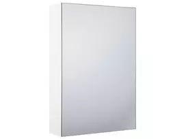 Pakabinama vonios kambario spintelė su veidrodžiu PRIMAVERA 40 cm 60 cm balta