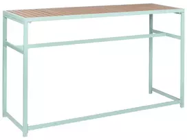 Sodo baro stalas AVETRANA 150 cm 50 cm šviesiai žalias